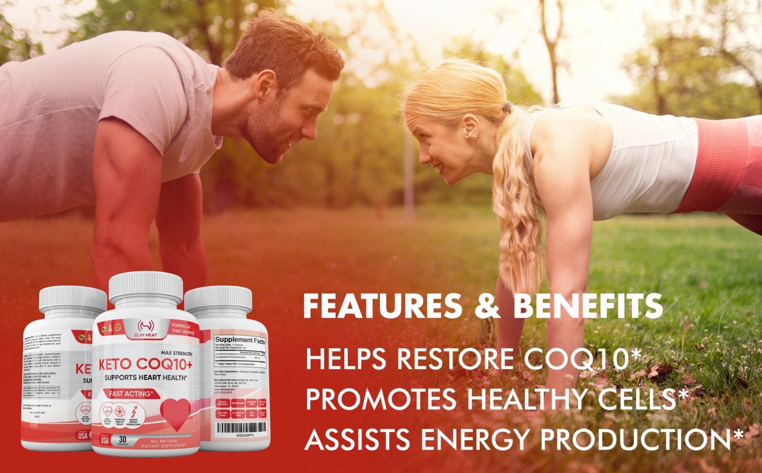 KETO COQ10+ Slim Heat